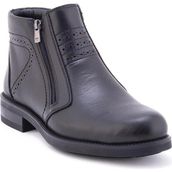 Forelli Piel 36255-H Siyah Kışlık Deri Comfort Erkek Bot