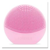 Forever Titreşimli Pembe Silikonlu Yüz Temizleme Masaj Aleti