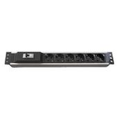 Formrack Sigortalı 6'lı 19 inc Alüminyum Priz