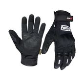 FORTE GT 07 Softshell Motosiklet Eldiveni, Rüzgar Geçirmez ve Su İtici Kumaş, Dokunmatik Ekran Uyumlu, Avuç İçi Takviyeli ve Korumalı Sürüş Eldiveni, Unisex Tasarım (Small)
