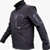 ForteGt 1085 Spark Soft Shell Su Rüzgar Geçirmez Full Korumalı Motosiklet Yelek XL Beden