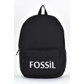 Fossil 9504 Siyah Unisex Çok Gözlü Günlük Seyahat Okul Sırt Çantası