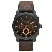 Fossil FS4656 Kahverengi Analog Deri Kayış Spor Erkek Kol Saati
