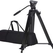 FototekFotograf Nest 777 Profesyonel Video Kamera Tripod Dslr Tripod 180cm 10kg Kapasite