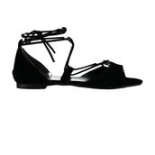 Fox Shoes B726547302 Siyah Kadın Sandalet