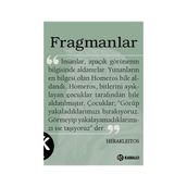 Fragmanlar - Herakleitos