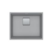 Franke Kubus 2 Kng 110-52 Stone Grey Tek Gözlü Damlalıksız Renkli Eviye