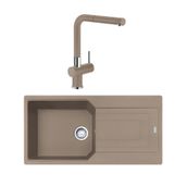 Franke Urban UBG 611-100 Oyster Renkli Granit Eviye