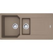 Franke Urban UBG 651-100 Oyster Renkli Granit Eviye