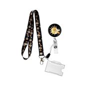 Frefly Store Ay Güneş 3 Lü Set Boyun Ipi Yoyo Yaka Kartı