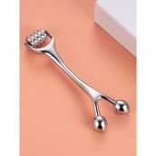 Frefly Store Metal Çift Taraflı Yüz Masaj Aleti - Ahşap