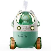 Frestar Mini USB Nemlendirici 220 ml, LED Gece Lambası, Küçük Sevimli Nemlendirici Bulit, Çocuklar, Bitki, Yatak Odası, Ofis, Çalışma Masası, Bebek Odası, Pilsiz (Yeşil-Huhu)