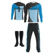 FreySport Axiom Siyah Mavi Kaleci Seti
