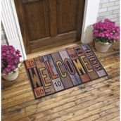 Frıends Welcom Yazılı Kauçuk İç Ve Dış Kapı Önü Paspası 45x70
