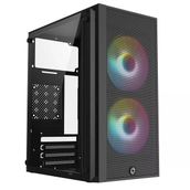 Frisby FC-8970G 300W USB 3.0 2x12 cm RGB Fan Siyah mATX Kasa