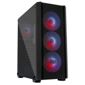 Frisby FC-9440G 650W 80+ USB 3.0 4x12 cm RGB Fan Pencereli ATX Kasa