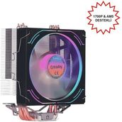 Frisby FCL-F1334C P4S Intel 1366/115X/1200/1700 AMD AM2/AM2+/AM3/AM4/AM5 İşlemci Fan
