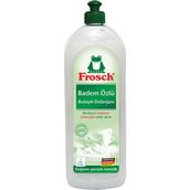 Frosch 750 ml Badem Özlü Bulaşık Deterjanı Cilde Dost Vegan Formül ile Leke Bırakmaz
