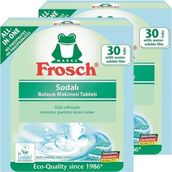 Frosch Sodalı Bulaşık Makinesi Tableti 30 Adet 2 Paket Parlatıcı ve Temizleyici Özellikler