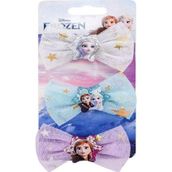 Frozen Cool Klipsli Simli 3'lü Paket Kelebek Toka