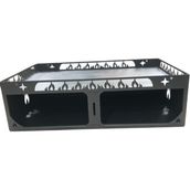 FS-107-A Alev Desenli Lazer Kesim 60*90 Odunluklu Soba Altlığı