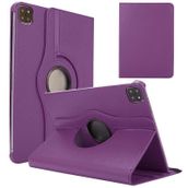 Fuchsia Apple iPad Pro 12.9 2020 Dönebilen Standlı Kılıf