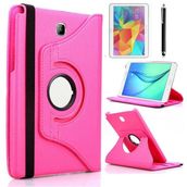 Fuchsia Galaxy Tab A T580 10.1 Dönebilen Standlı Kılıf