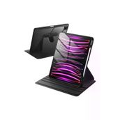 Fuchsia iPad Air 13 inç 2024 360 Derece Dönebilen Standlı Pino iPad Pembe Tablet Kılıfı