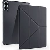 Fuchsia Poco Pad Xiaomi Uyumlu Kalem Bölmeli Akıllı Uyku Modlu Standlı Siyah Kılıf