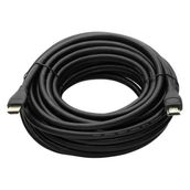 Fully G-507FF Plastik Düz Siyah 30 mt Gold Poşetli HDMI Kablo