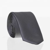 Füme Slim Fit Düz Renk Dokuma Kravat / DDK-25