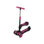 Furkan Toys FR59564 Cool Wheels Led Işıklı Oturaklı Pembe Combo Scooter