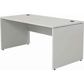 Furni 24 180 cm Çalışma Masası, Ev ve Ofis Çalışma ve Bilgisayar Masası, Gri Renk - 180 x 80 x 75 cm