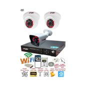 Fury 14125525 2 İç 1 Dış Kameralı 5MP Lens 2MP 320GB Görüntü Gece Görüşlü FHD Güvenlik Kamerası