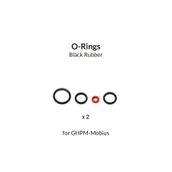 Gaahleri Airbrush Premium Mobius Için Sadece Siyah O-Ringler