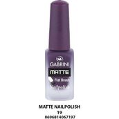Gabrini No:19 Matte Nailpolish Oje