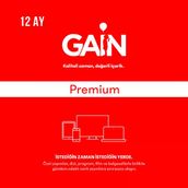 Gain Premium 12 Aylık Abonelik