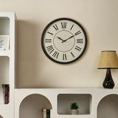 Galaxy Exclusive Siyah Beyaz 50 cm Duvar Saati