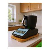 Galery Wood Thermomix TM7 Slider, Ahşap Kaydırıcı, Masif Tezgah Üstü Stand, Özel Tasarım