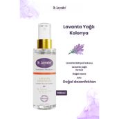 GALLİPOLLİ Dr. Lavender Lavanta Yağlı Kolonya 80° Sprey 100 ml Doğal Saf Lavanta Yağı Kolonyası