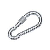 Galvanizli Vidalı Karabina 8 mm 10 Adet