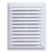 Gama Beyaz Plastik Panjur 60x60 cm Banyo Havalandırma Menfezi