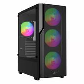 GameBooster Crux GB-E650B RGB Fanlı 650 W E-ATX Gaming Bilgisayar Kasası
