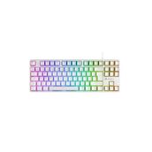 GameBooster G23W Enigma RGB Red Switch Mekanik Beyaz Gaming Klavyesi