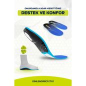 GAMELU PROTECT OrthoMax+ Ortopedik Tabanlık-İçe Basma Ve Düz Taban Için Ayakkabı Tabanlığı- Jel,Silikon Tabanlık