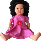 Gamze 60 cm Siyah Konuşan Et Bebek