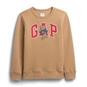 GAP 795118003 Krem Logo Crew Çocuk Günlük Stil Eşofman Üstü
