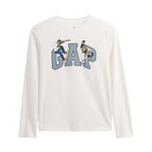 GAP 817485005 Beyaz Logo Graphics Çocuk Günlük Stil T-Shirt