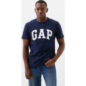 GAP 856659004 Mavi V-Everyday Soft Erkek Günlük Stil T-Shirt