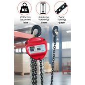 Gaptools Zincirli Caraskallar 1Ton 3Metre Gpc1t3m